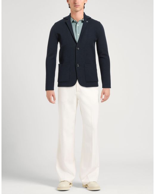 Fred Mello Blue Blazers for men