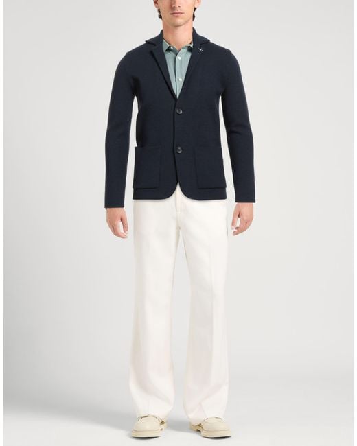 Fred Mello Blue Blazers for men