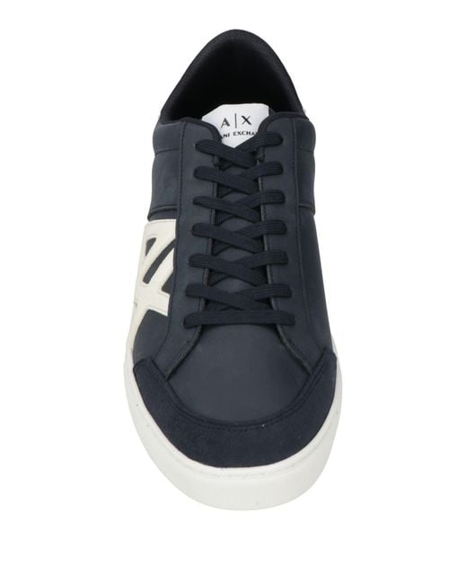 ARMANI EXCHANGE Black Trainers for men