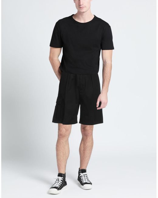 Grifoni Black Shorts & Bermuda Shorts for men