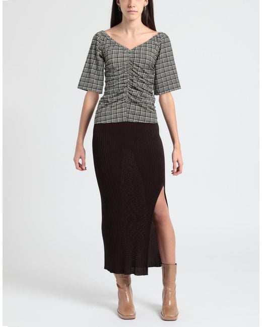 Ganni Gray Top