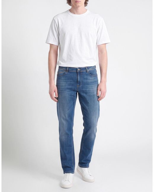 RE_HASH Blue Jeans Cotton, Elastane for men