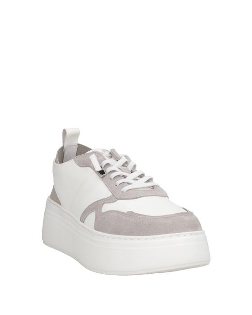 Emanuélle Vee White Trainers