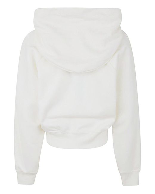 Patou White Sweatshirt