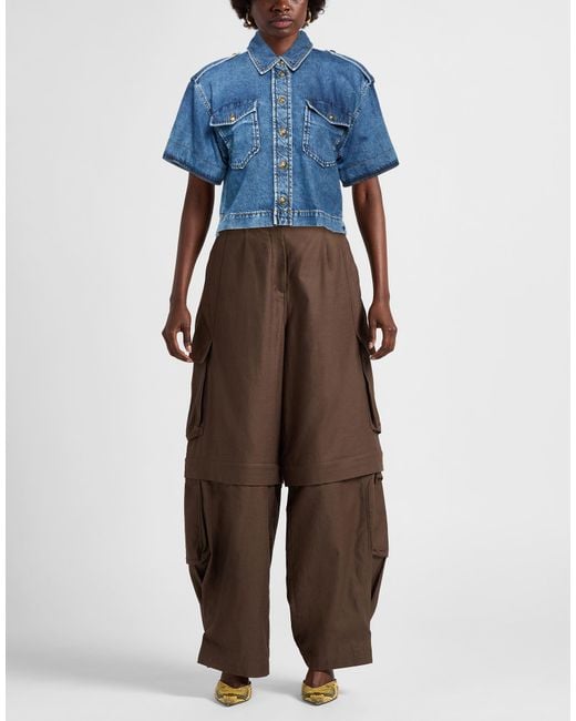 Sandro Blue Denim Shirt