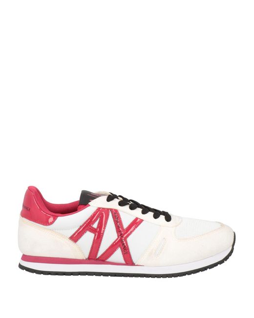 Armani Exchange Pink Sneakers
