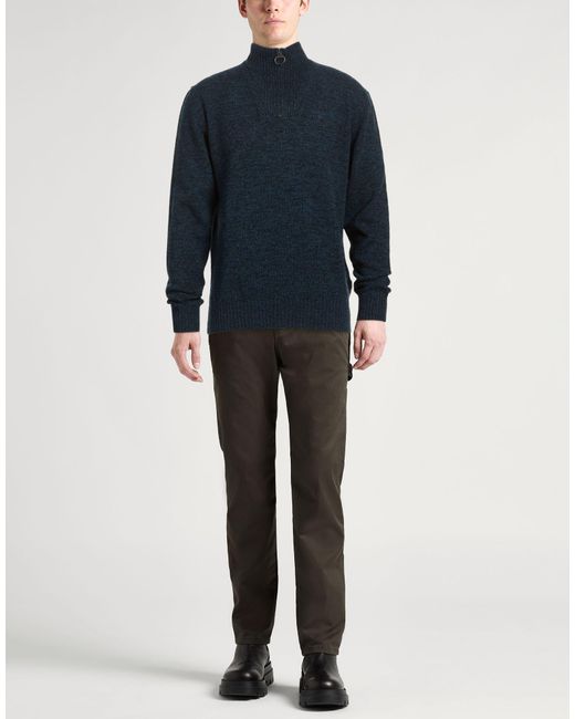 Barbour Blue Sweater Wool for men