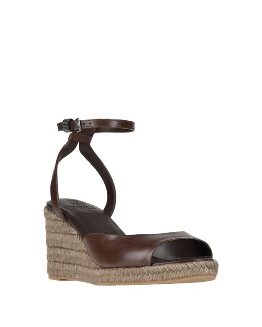 Brunello Cucinelli White Espadrilles Leather