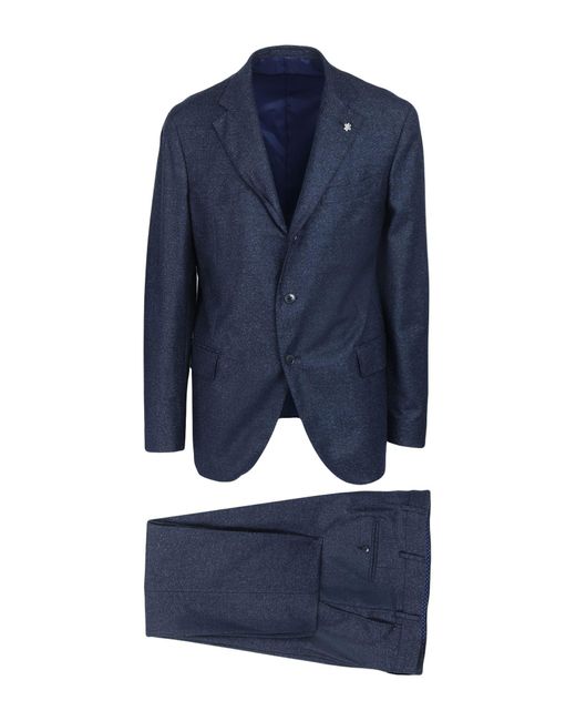 Lubiam Blue Suit for men