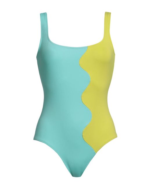 Laura Urbinati Green One-piece Swimsuit