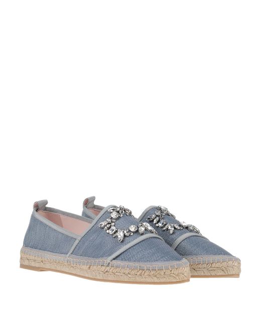 Roger Vivier Blue Espadrilles
