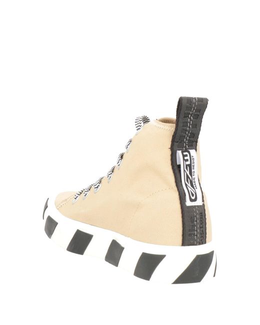 Off-White c/o Virgil Abloh Natural Trainers for men