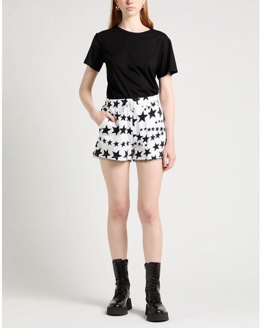 RED Valentino White Shorts & Bermuda Shorts