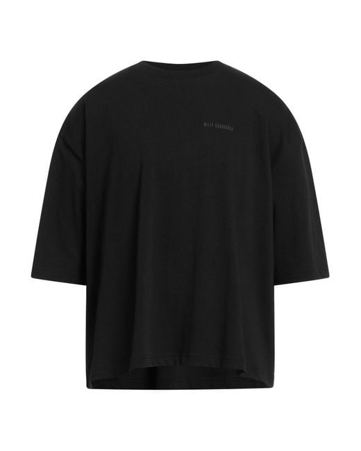 Willy Chavarria Black T-shirt for men