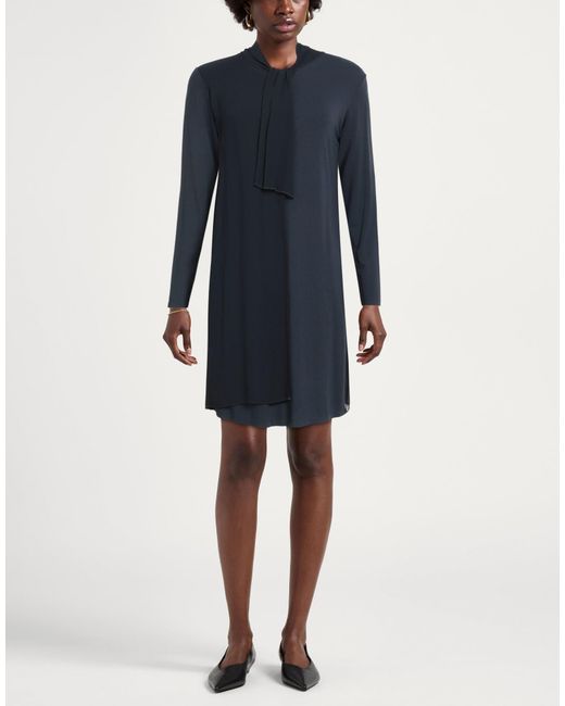 Transit Blue Mini Dress Viscose, Elastane