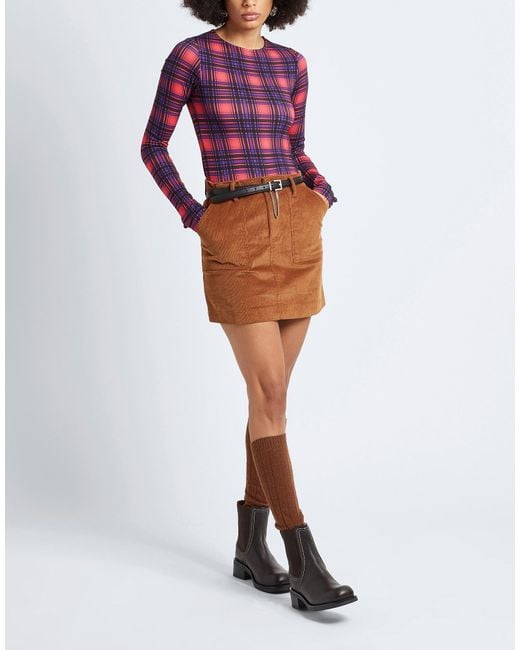 8 by YOOX Brown Ankle Boots