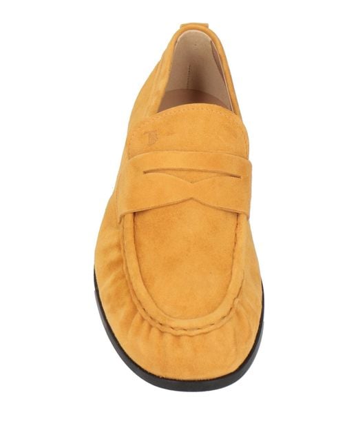 Tod's Orange Loafer for men