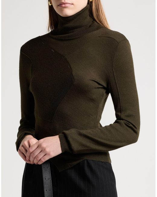 MM6 by Maison Martin Margiela Black Turtleneck