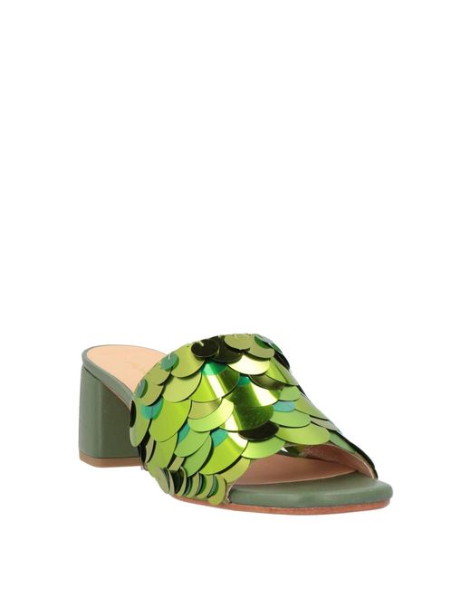 Maliparmi Green Sandals