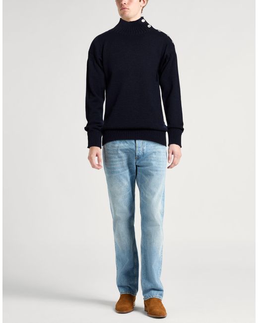 Jil Sander Blue Midnight Sweater Wool for men