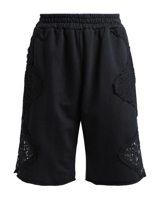 Pink Memories Black Shorts & Bermudashorts