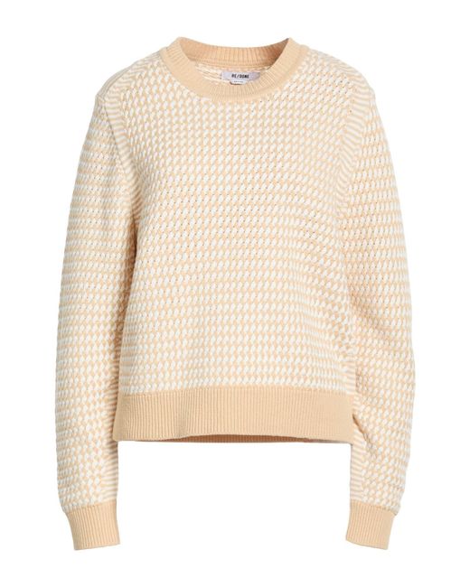Re/done Natural Pullover