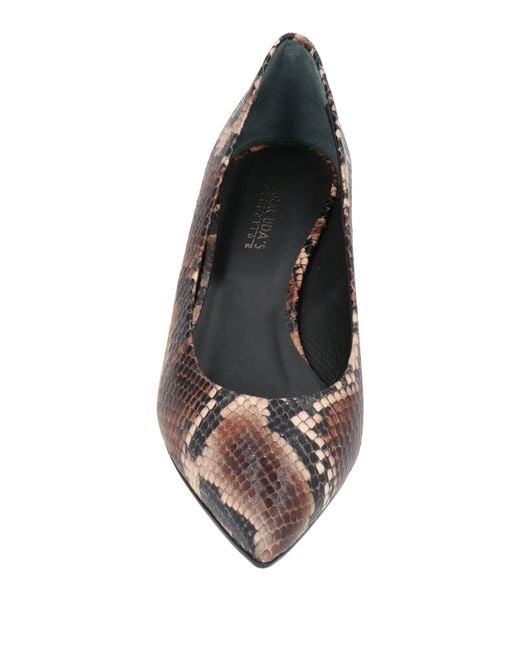 Barracuda Brown Pumps Leather