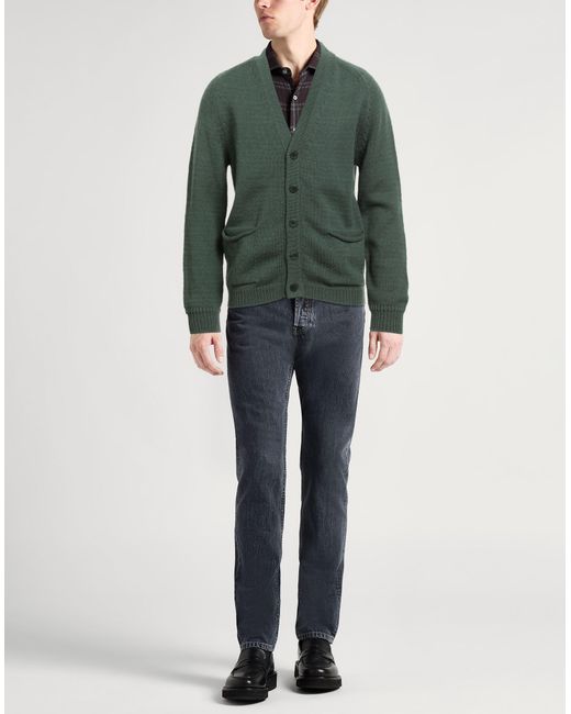 Daniele Fiesoli Green Lab Cardigan Merino Wool for men