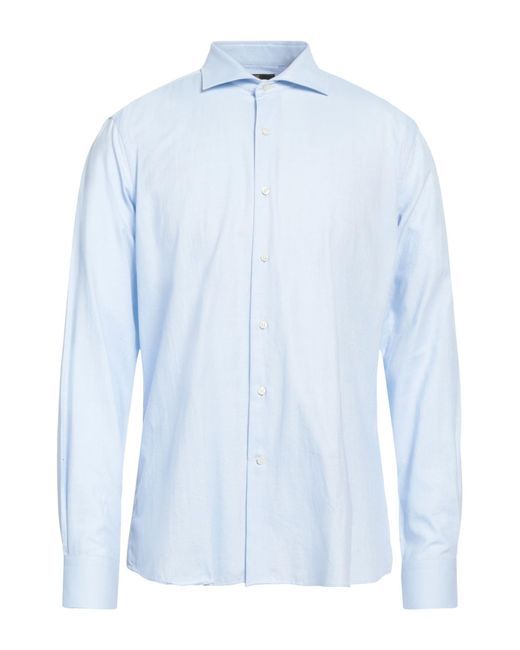 Roberto Cavalli Blue Shirt for men