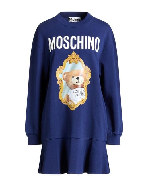 Moschino Blue Mini Dresses