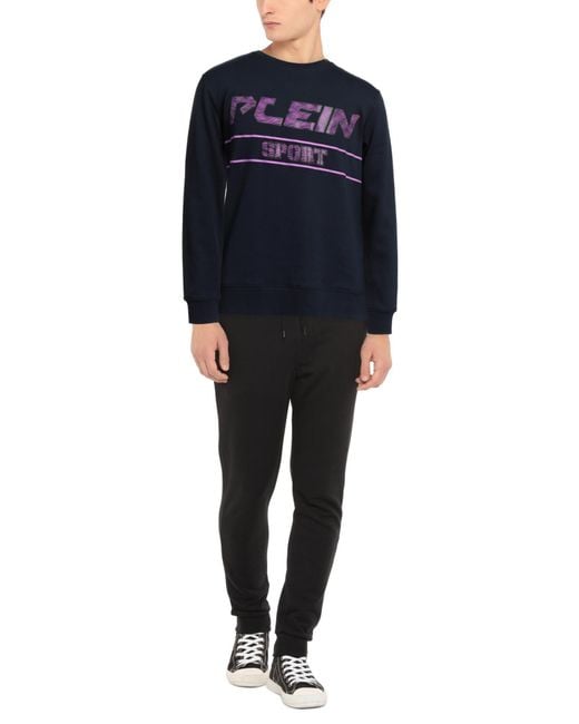 Philipp Plein Blue Sweatshirt for men