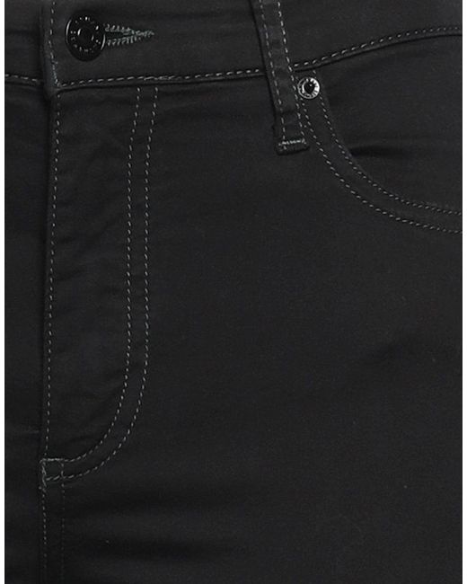ARMANI EXCHANGE Black Pants Cotton, Elastane