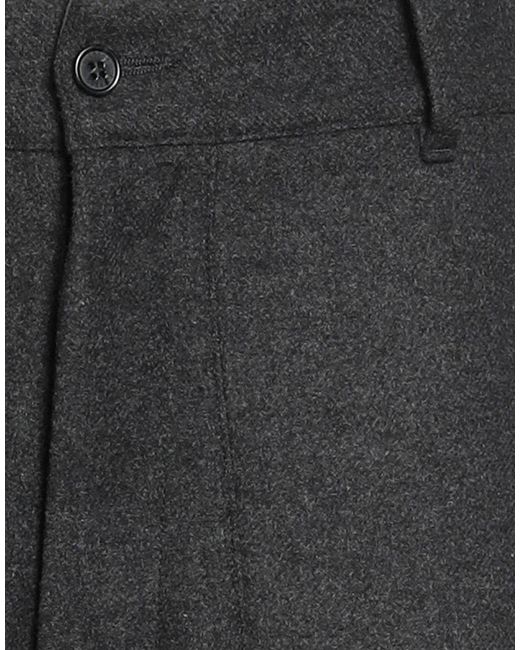Iceberg Gray Pants Cotton, Wool, Polyester, Polyamide, Elastane for men