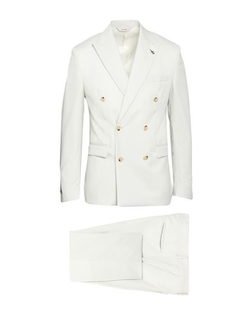 Paoloni White Suits for men