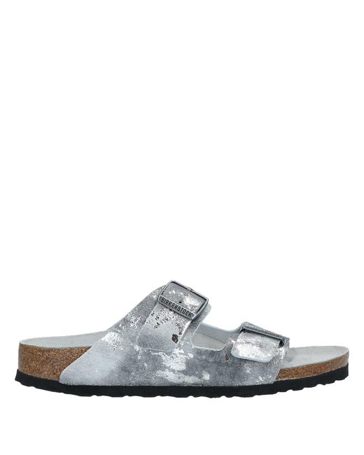 Birkenstock White Sandals Soft Leather
