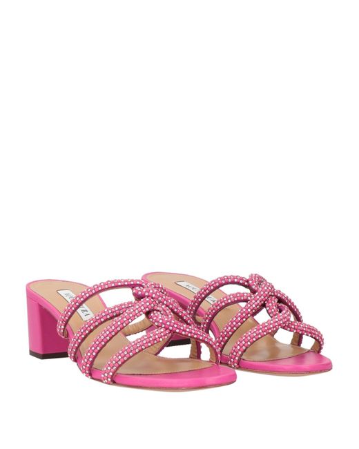 Aquazzura Pink Sandals