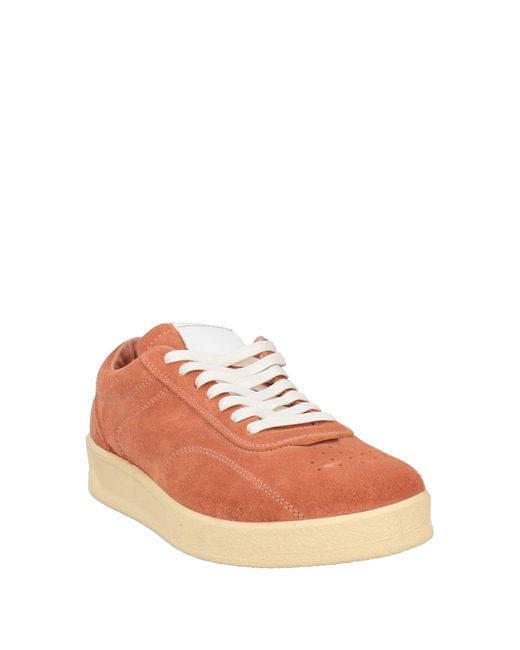 Jil Sander Orange Trainers for men