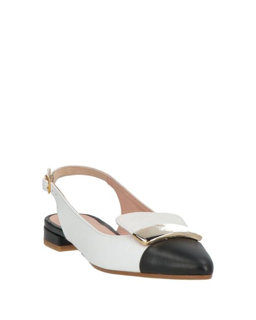 Ballerines Pollini en coloris Natural