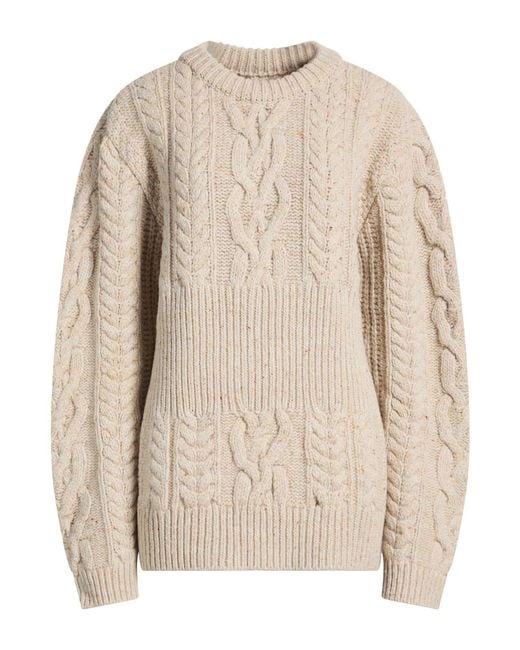 Pullover Low Classic de color Natural