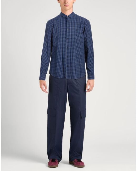 ARMANI EXCHANGE Blue Shirt for men