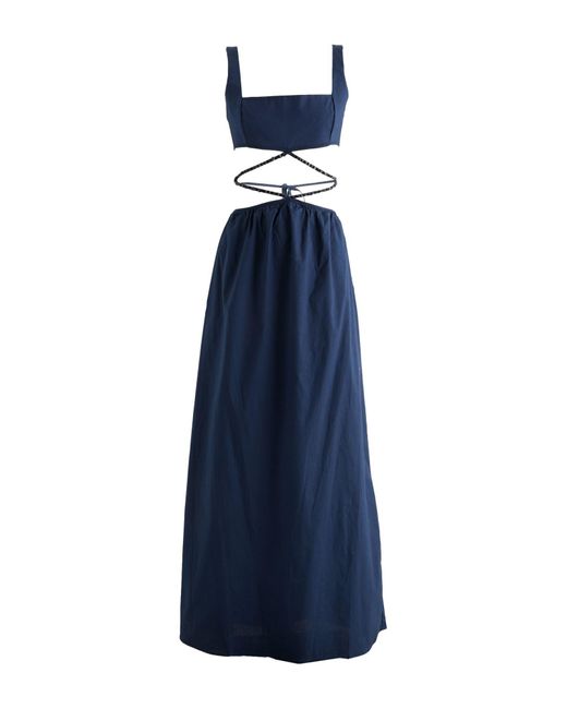 Agua Bendita Blue Maxi Dress
