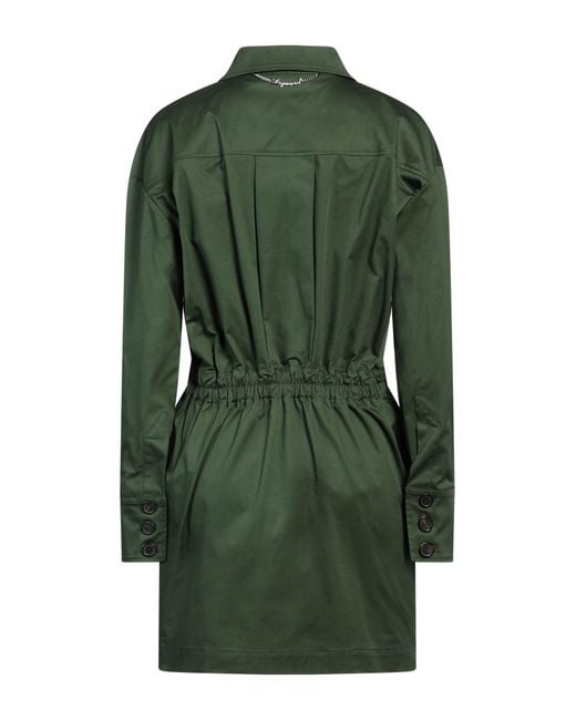 DSquared² Green Mini Dress