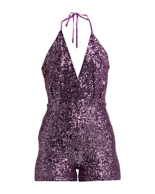 Dramée Purple Playsuit