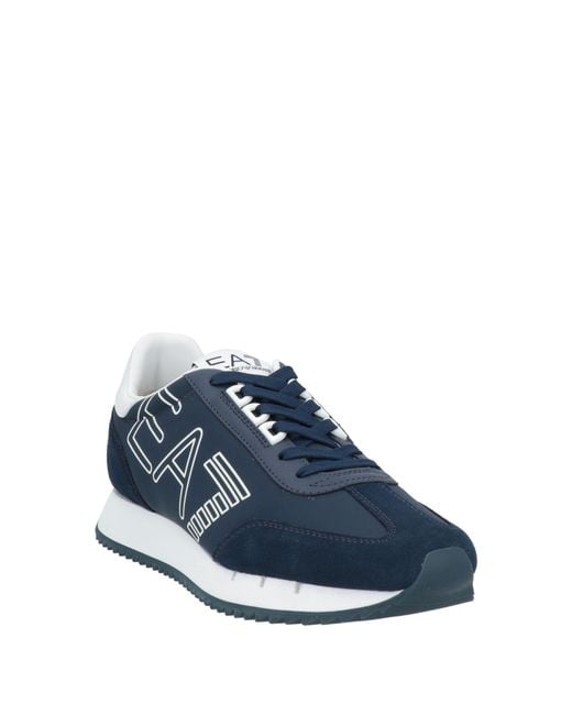 EA7 Blue Sneakers for men