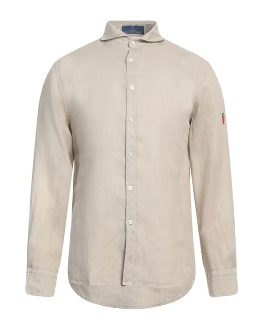 Cooperativa Pescatori Posillipo White Shirt for men