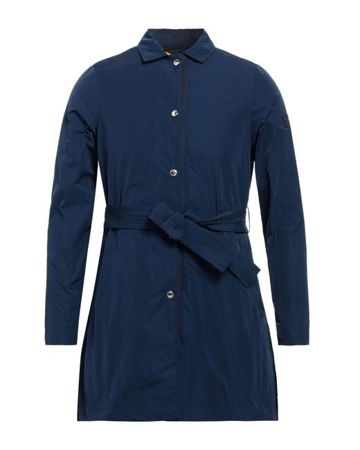 Ciesse Piumini Blue Overcoat & Trench Coat