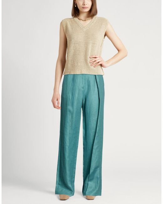 Agnona Blue Trouser
