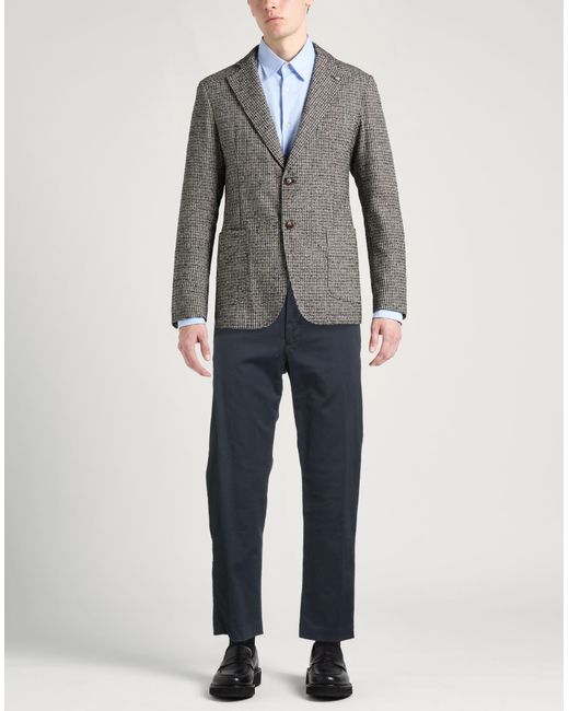 Peuterey Blue Pants Cotton, Elastane for men