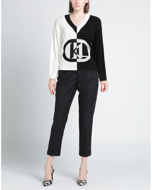 Pullover Karl Lagerfeld de color Black