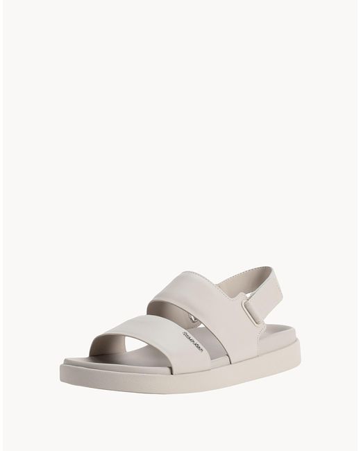 Calvin Klein White Sandals